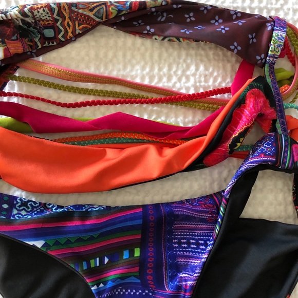 Thaikila swimsuit bottom colorful size small - Picture 4 of 7